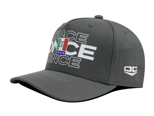 Gorra Once Caldas Oficial Gris