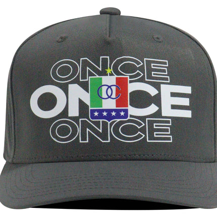 Gorra Once Caldas Oficial Gris