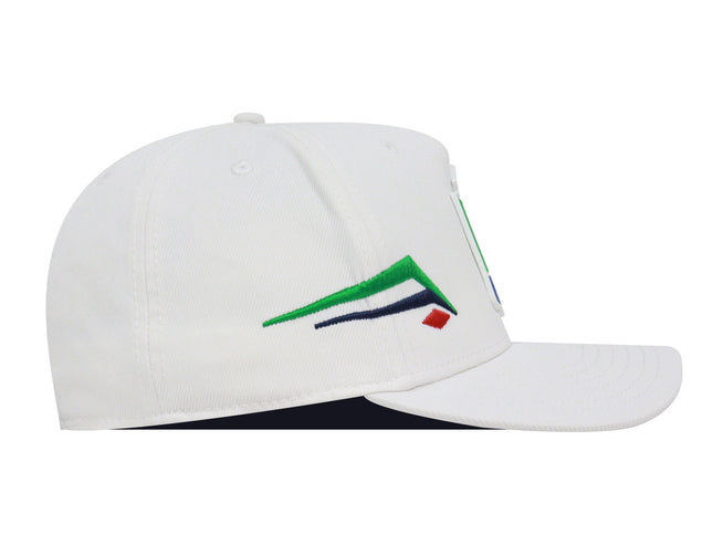 Gorra Once Caldas Oficial blanca tradición 98