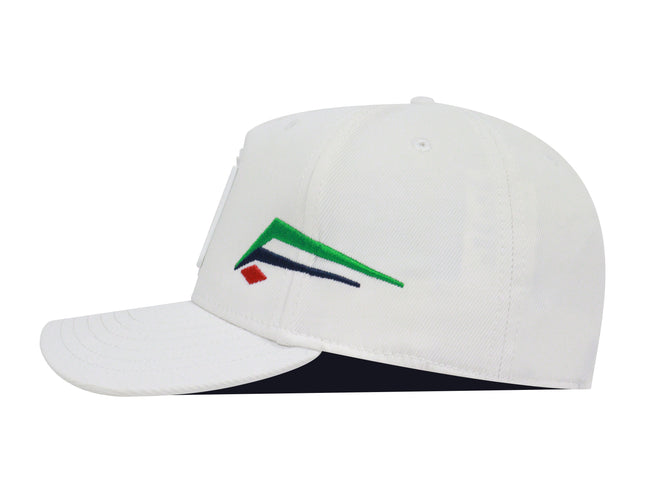 Gorra Once Caldas Oficial blanca tradición 98