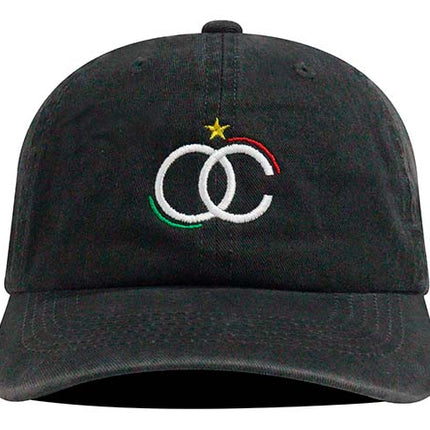 Gorra Once Caldas Oficial drill negra