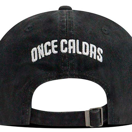 Gorra Once Caldas Oficial drill negra