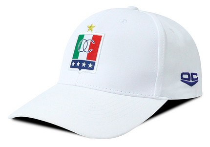 Gorra Once Caldas Oficial Blanca