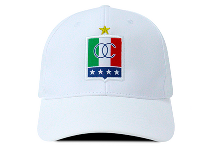 Gorra Once Caldas Oficial Blanca