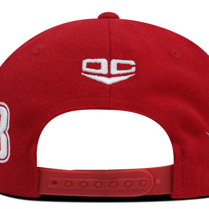 Gorra Independiente Santa Fe Oficial OC Caps plana roja