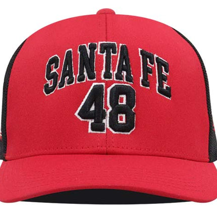Gorra Independiente Santa Fe Oficial OC Caps Roja Malla Negra