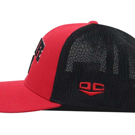 Gorra Independiente Santa Fe Oficial OC Caps Roja Malla Negra