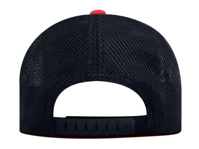 Gorra Independiente Santa Fe Oficial OC Caps Roja Malla Negra