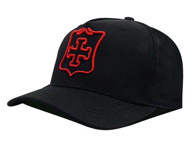 Gorra Independiente Santa Fe Oficial OC Caps negra vintage