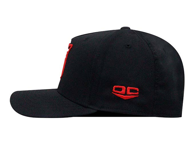 Gorra Independiente Santa Fe Oficial OC Caps negra vintage