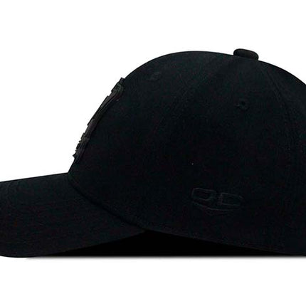 Gorra Independiente Santa Fe Oficial OC Caps negro logo vintage tono a tono