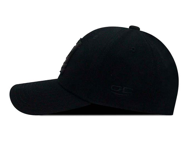 Gorra Independiente Santa Fe Oficial OC Caps negro logo vintage tono a tono