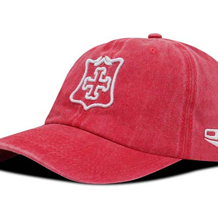 Gorra Independiente Santa Fe Oficial OC Caps dad cap Roja logo vintage