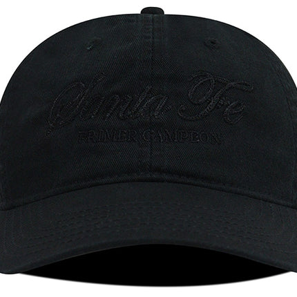 Gorra Independiente Santa Fe Oficial OC Caps dad cap negra tono a tono