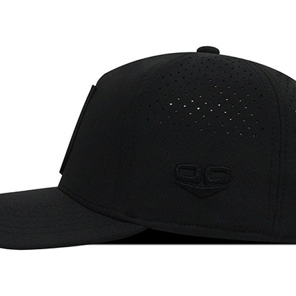 Gorra Independiente Santa Fe Oficial OC Caps negra tono a tono