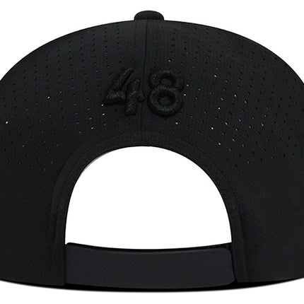 Gorra Independiente Santa Fe Oficial OC Caps negra tono a tono