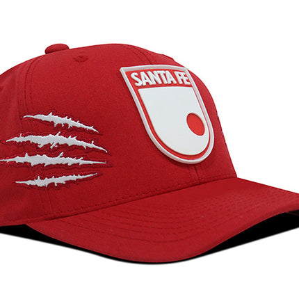 Gorra Independiente Santa Fe Oficial OC Caps Flexfit 6389 roja