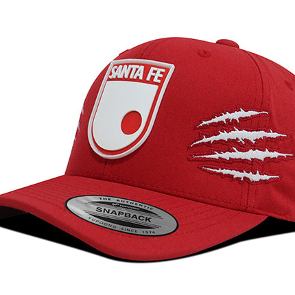 Gorra Independiente Santa Fe Oficial OC Caps Flexfit 6389 roja