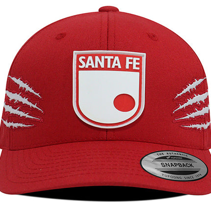 Gorra Independiente Santa Fe Oficial OC Caps Flexfit 6389 roja