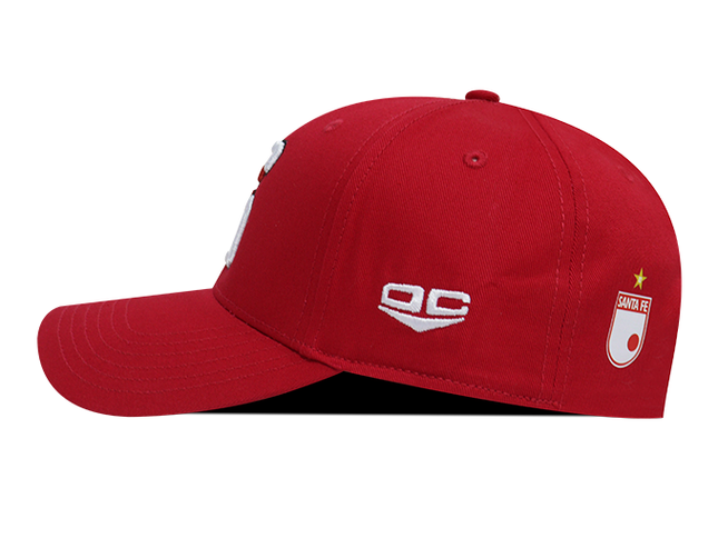 Gorra Independiente Santa Fe Oficial OC Caps roja SF