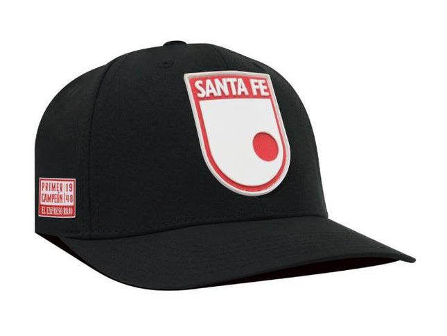 Gorra Independiente Santa Fe Oficial OC Caps negra primer campeón