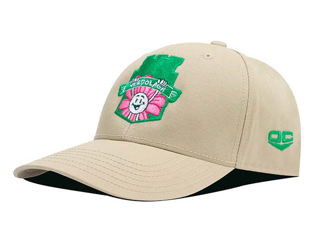 Gorra Atlético Nacional Feria de flores edición especial OC Caps khaki