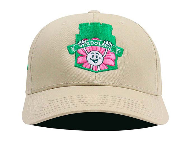Gorra Atlético Nacional Feria de flores edición especial OC Caps khaki
