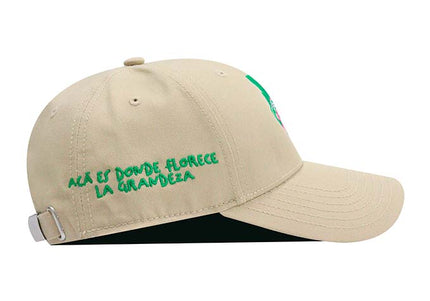 Gorra Atlético Nacional Feria de flores edición especial OC Caps khaki