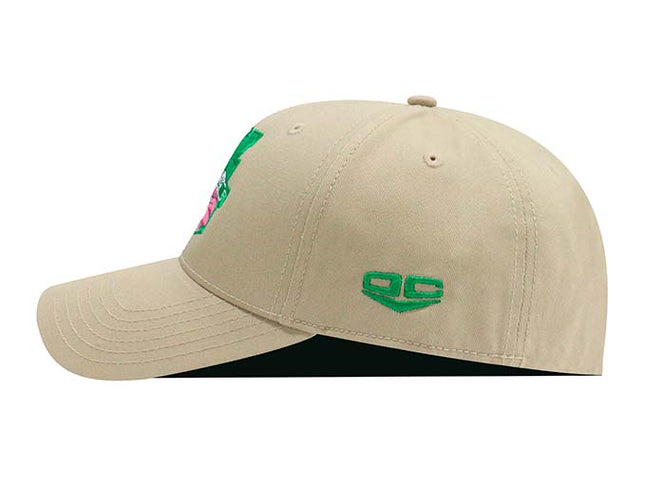Gorra Atlético Nacional Feria de flores edición especial OC Caps khaki