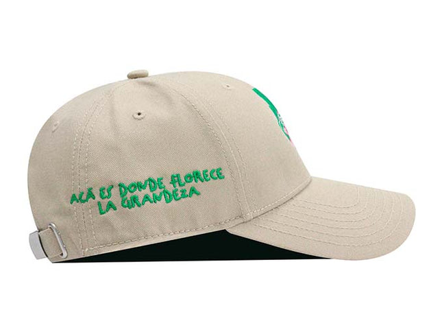 Gorra Atlético Nacional Feria de flores edición especial OC Caps Beige