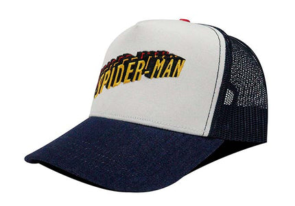 Gorra Spiderman Marvel Original de malla blanco/azul Oc Caps