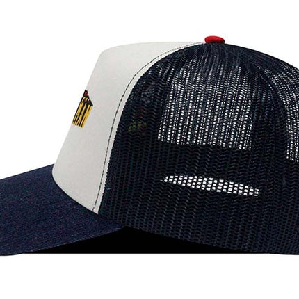 Gorra Spiderman Marvel Original de malla blanco/azul Oc Caps