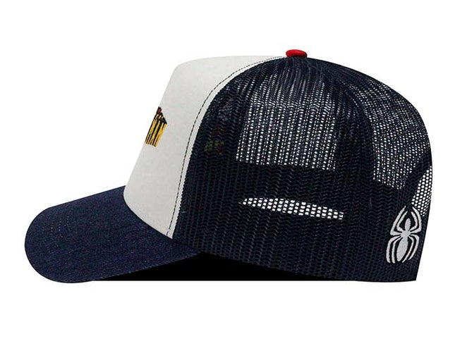 Gorra Spiderman Marvel Original de malla blanco/azul Oc Caps