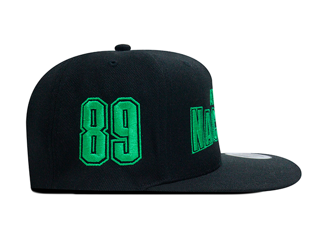 Gorra Atlético Nacional Oficial Flexfit Vintage 89 Negro