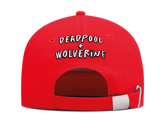 Gorra Deadpool &amp; Wolverine Original Edición limitada Best Bubs Roja
