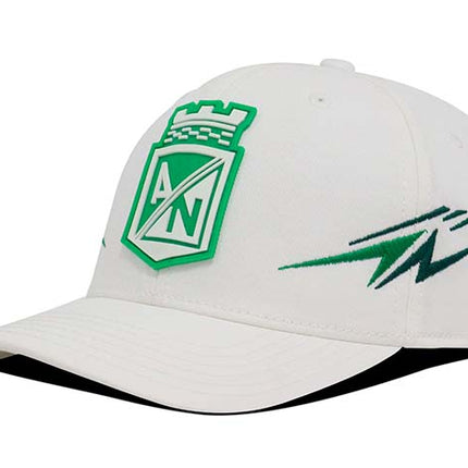 Gorra Atlético Nacional Oficial OC Caps urbana blanca