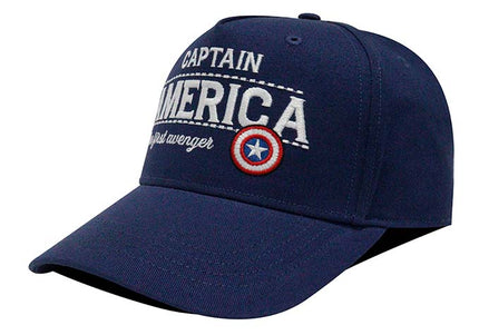 Gorra Marvel Original Captain America the first avenger Azul Oc Caps
