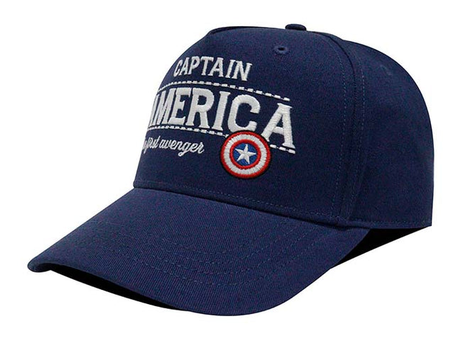 Gorra Marvel Original Captain America the first avenger Azul Oc Caps