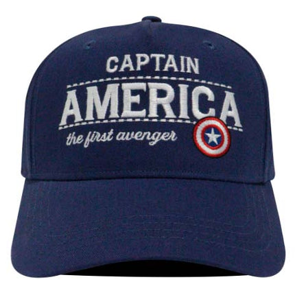 Gorra Marvel Original Captain America the first avenger Azul Oc Caps