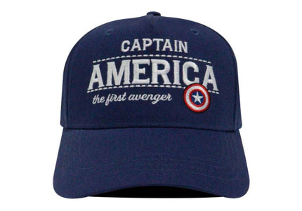 Gorra Marvel Original Captain America the first avenger Azul Oc Caps