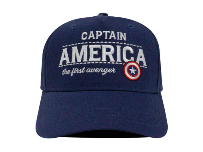 Gorra Marvel Original Captain America the first avenger Azul Oc Caps