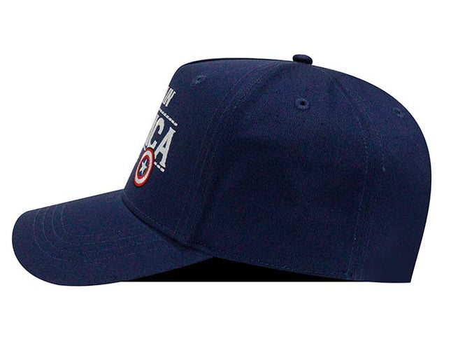 Gorra Marvel Original Captain America the first avenger Azul Oc Caps