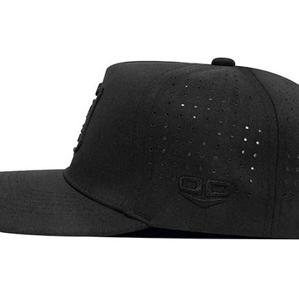 Gorra Independiente Santa Fe Oficial OC Caps Vintage Negra tono a tono
