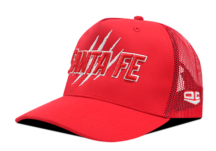 Gorra Independiente Santa Fe Oficial OC Caps Malla roja