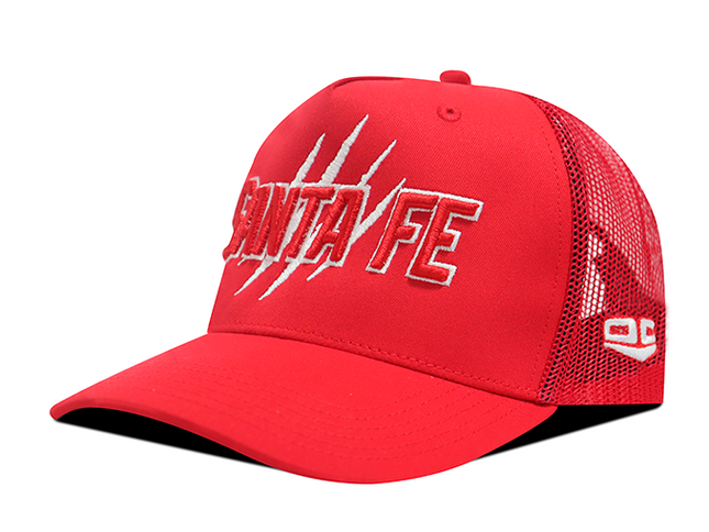 Gorra Independiente Santa Fe Oficial OC Caps Malla roja