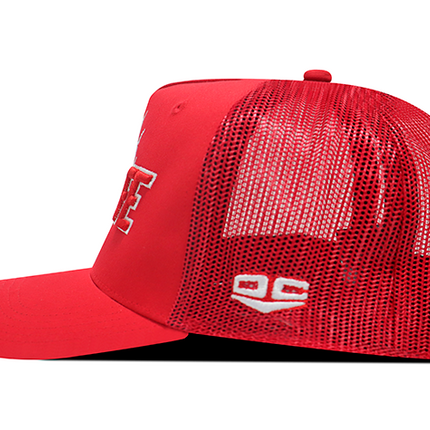 Gorra Independiente Santa Fe Oficial OC Caps Malla roja
