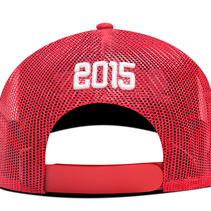 Gorra Independiente Santa Fe Oficial OC Caps Malla roja