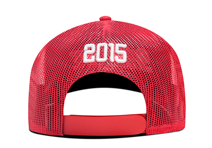 Gorra Independiente Santa Fe Oficial OC Caps Malla roja
