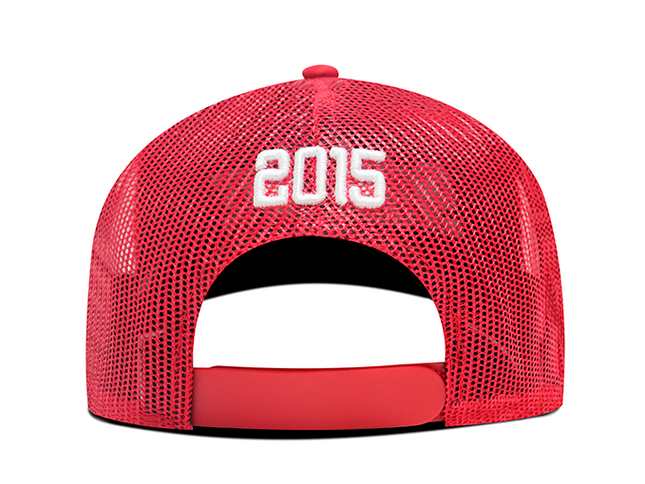 Gorra Independiente Santa Fe Oficial OC Caps Malla roja