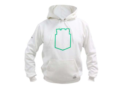 Hoodie Atlético Nacional Oficial conmebol libertadores silueta blanco